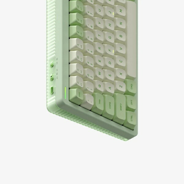 NuPhy｜ニューフィ キーボード Halo75 V2(サイレントレッド軸・英語配列) モヒート m75v2sr [有線・ワイヤレス /Bluetooth・USB]