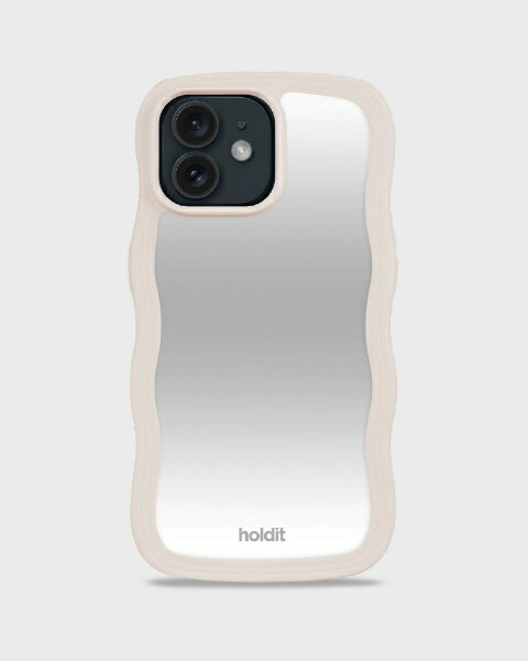 HOLDIT｜ホールディット iPhone 12 / 12 Pro 耐衝撃ケース Wavy ライトベージュ