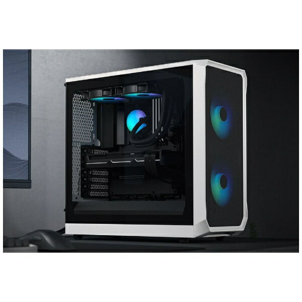 FRACTAL DESIGN�åե饯����ǥ����� PC������ [ATX /Micro ATX /Mini-ITX] Focus 2 RGB White TG Clear Tint �ۥ磻�� FD-C-FOC2A-04