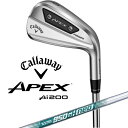 【エントリーで最大10万ポイント還元|5/6迄】 キャロウェイ|Callaway アイアン 6本セット APEX Ai200 Iron [N.S.PRO 950...