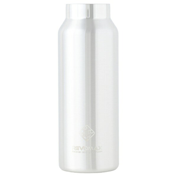 REVOMAX｜レボマックス 炭酸対応真空断熱ボトル REVOMAX WITHOUT CAP 12ozスリム［355ml/ワンタッチ］【水筒本体のみ・キャップ別売】 REVOMAX ギャラクシーシルバー DWF-12101S-JP-CL [炭酸対応]