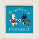 ユーパワー|YOU POWER リサとガスパール ミニアート「サッカー」