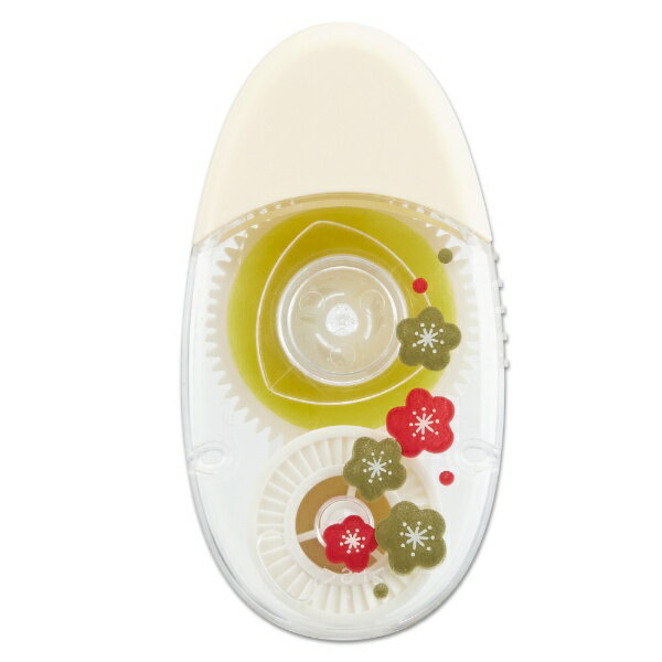 PLUS｜プラス 【限定】テープのり 受験生応援 [6mm×10m/使い切りタイプ] ノリノコロ 梅 TG-1510