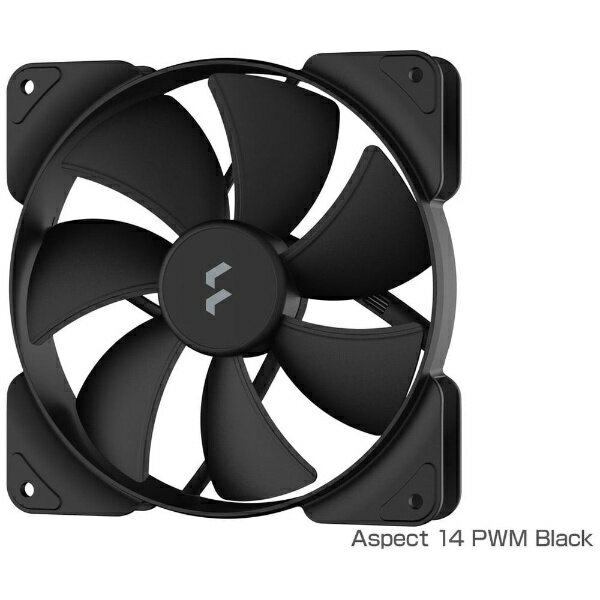FRACTAL DESIGN�åե饯����ǥ����� �������ե��� [140mm /1700RPM] Aspect 14 PWM Black FD-F-AS1-1403