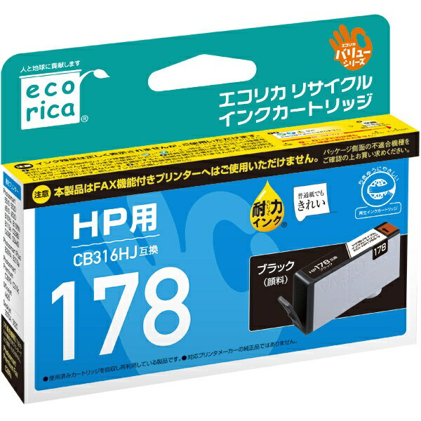ecorica�å����ꥫ ECI-HP178B-V �ߴ��ץ�󥿡����� �֥�å�[ECIHP178BV]