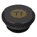 THERMALTAKE|サーマルテイク 〔カスタム水冷〕G1/4 プラグ Oリング付 Pacific G1/4 Stop Plug w/ O-Ring - Black/DIY LCS/Fitting ブラック CL-W035-CU00BL-A(2)