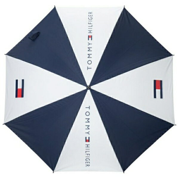 トミーヒルフィガー｜Tommy Hilfiger ゴルフアンブレラ ジャンプ式 ホワイト THMG1SK5 [晴雨兼用傘 /65cm]