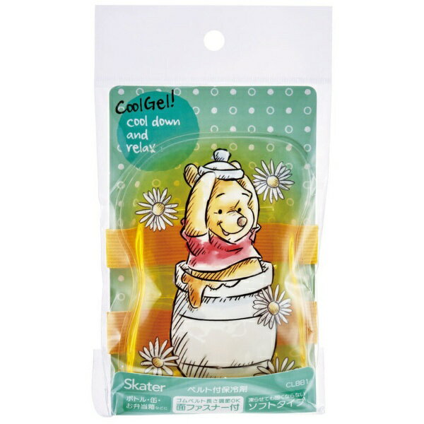Skater｜スケーター くまのプーさん23　ベルト付き保冷剤
