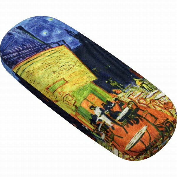 ユーパワー｜YOU POWER 名画メガネケース（ゴッホ「夜のカフェテラス」）