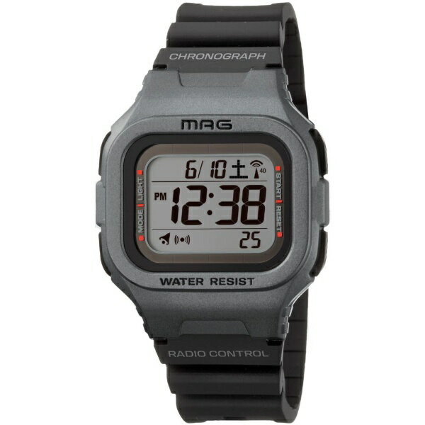 SWATCH - MAG｜マグ 電波ソーラーウォッチ ウェーブフォース MAG 銀メタリック MW-550SM [正規品]
