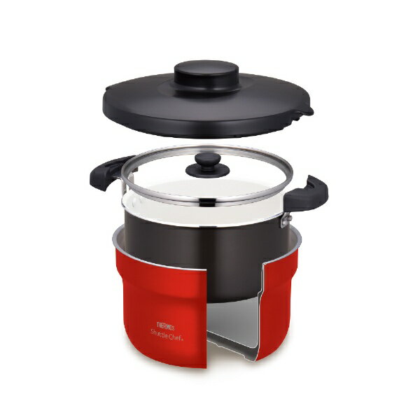 サーモス｜THERMOS シャトルシェフ 2.8L アーバンレッド KBJ-3002-UR