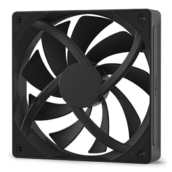 楽天ビック(ビックカメラ×楽天)のNZXT｜エヌゼットエックスティー ケースファン [120mm /1700RPM] ブラック RF-Q12SF-B2｜アングル2
