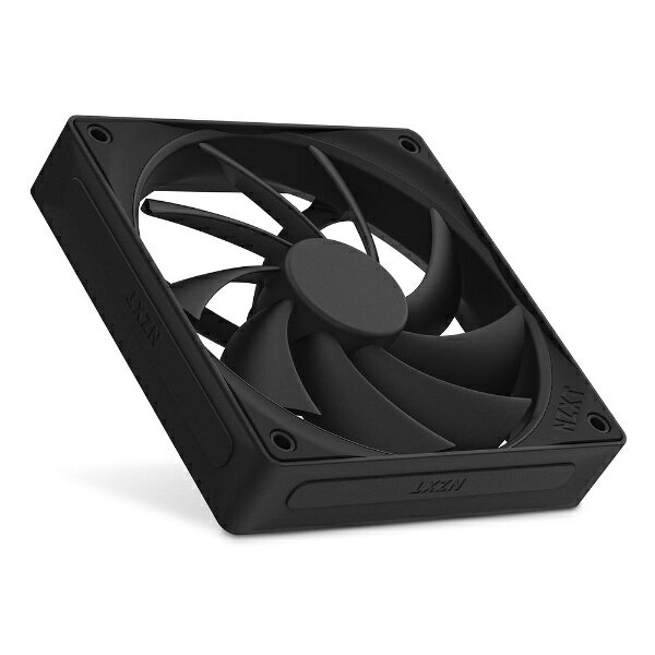 楽天ビック(ビックカメラ×楽天)のNZXT｜エヌゼットエックスティー ケースファン [120mm /1700RPM] ブラック RF-Q12SF-B2｜アングル3