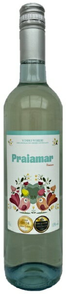 ポルトガル｜Portugal プライアマール ヴィーニョ・ヴェルデ 750ml 【白ワイン】 【代金引換配送不可】