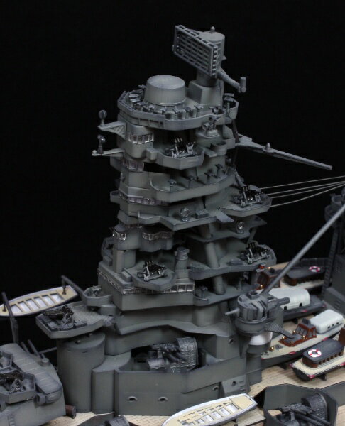 フジミ模型｜FUJIMI 1/350 艦船モデルシリーズ No.3 EX-1　日本海軍航空戦艦 伊勢/日向 艦橋