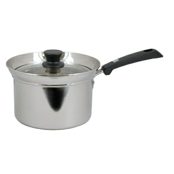 Pans - LIV PLUS｜リブプラス ベストコ 片手鍋 18cm ストレーナー付 ふきこぼれにくい パスタ ソースパン IH ガス 便利 簡単 最適 イタリアーノ NQ-0181