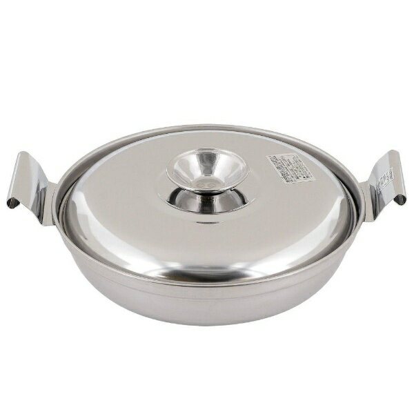 リバティーコーポレーション 卓上鍋 浅型 17cm IH ガス火対応 一人鍋 ステンレス LD-485