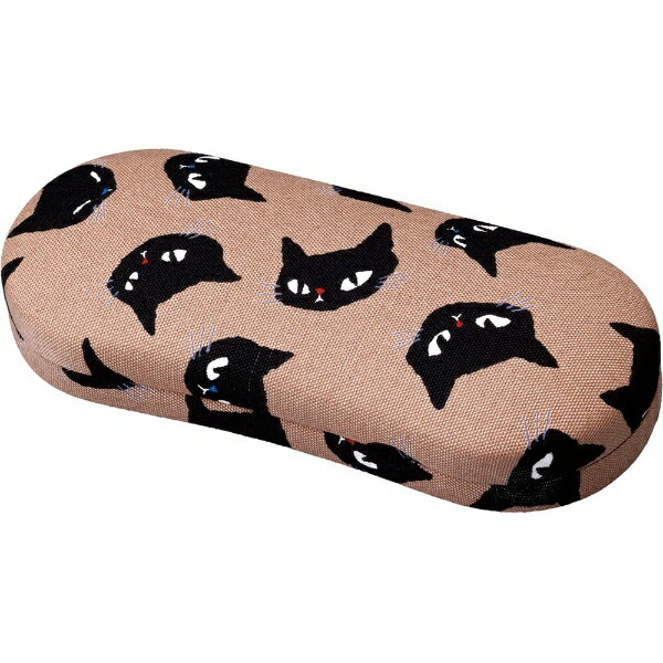 パール｜Pearl メガネケース HO-4 ネコ BR