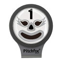 ライト|LITE ゴルフマーカー Pitchfix ハットクリップ ガンメタ X-649