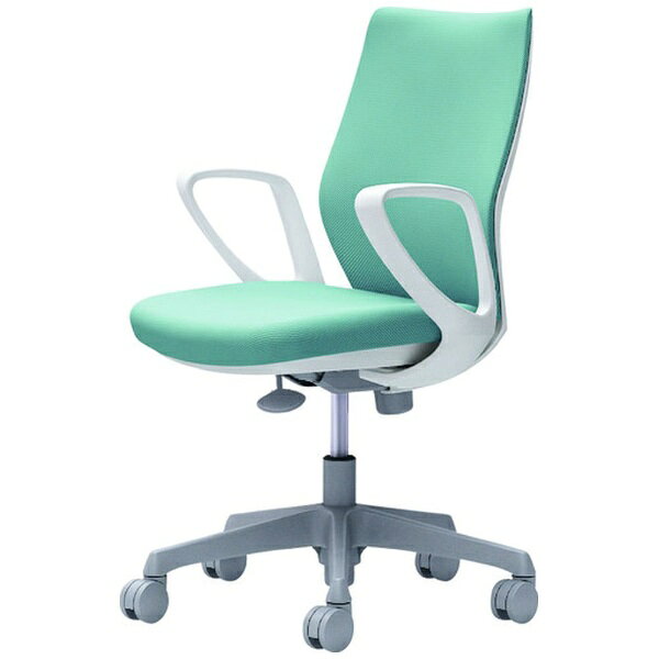 オカムラ｜OKAMURA オフィスシーティング CG-M [パッドタイプ /ホワイトフレーム] デザインアーム(ナイ..