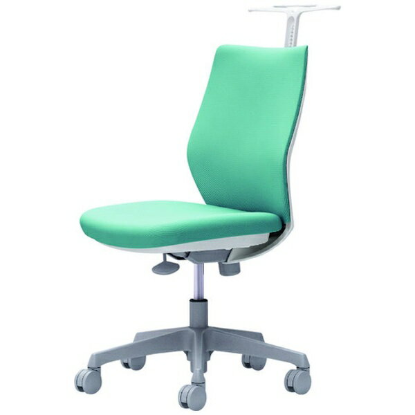 オカムラ｜OKAMURA オフィスシーティング CG-M [パッドタイプ /ホワイトフレーム /ハンガー付] 肘なし(..