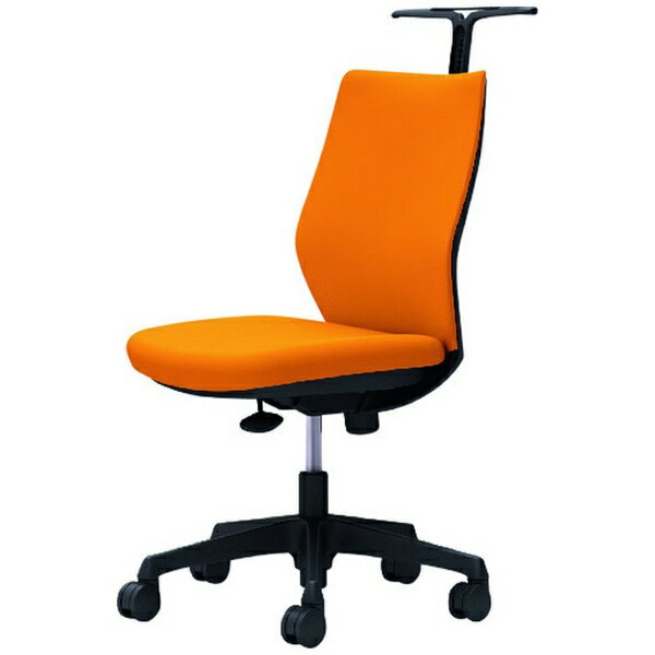 オカムラ｜OKAMURA オフィスシーティング CG-M [パッドタイプ /ブラックフレーム /ハンガー付] 肘なし(..