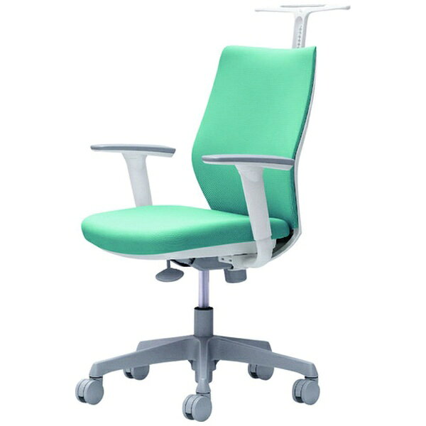 オカムラ｜OKAMURA オフィスシーティング CG-M [パッドタイプ /ホワイトフレーム /ハンガー付] アジャ..