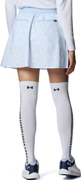 アンダーアーマー｜UNDER ARMOUR レディース UAドライブ プリント スカート Nimbus Blue×White 1388333 [レディース /MDサイズ]【返品交換不可】