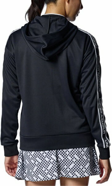 アンダーアーマー｜UNDER ARMOUR レディース UAアーマーニット フルジップ ジャケット Black×White 1388338 [レディース /MDサイズ]【返品交換不可】