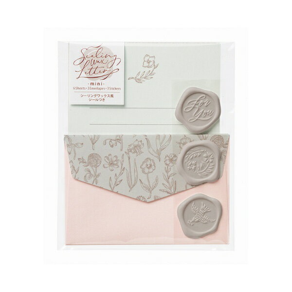 マルアイ|MARUAI シーリングミニレターセット フラワー SW106