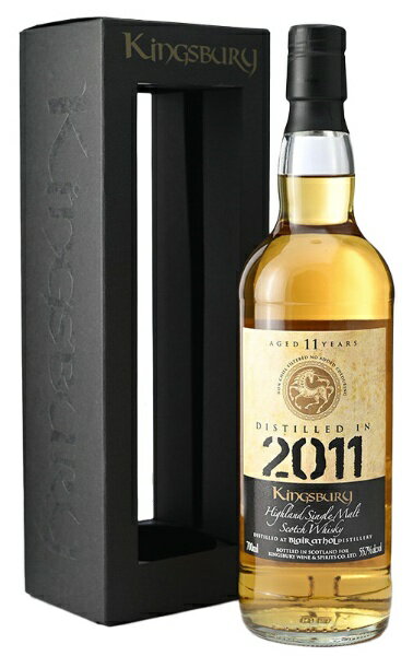ブレア アソール&nbsp;ウイスキー キングスバリー ゴールド ブレア アソール 2011 11年 700ml【ウイスキー】 【代金引換配送不可】