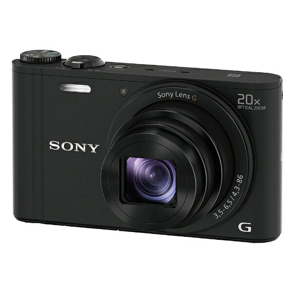 【送料無料】 ソニー　SONY DSC-WX350 コンパクトデジタルカメラ Cyber-shot（サイバーショット） ブラック[DSCWX350BC]