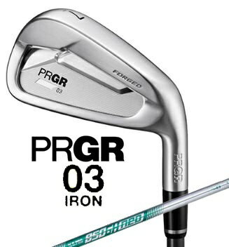 プロギア｜PRGR アイアン 03 スチール GSE8R05 [21° /N.S.PRO 850GH neo (R) /R /右利き用]【返品交換不可】
