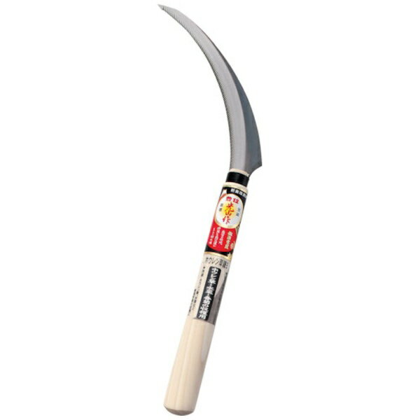 土の中の根を切る為に、細くなっています。鋸目です。■仕様・規格刃長（mm）：170刃幅（mm）：25全長（mm）：335柄長（mm）：210■材質刃：高炭素刃物鋼（SC）●柄：ポプラ■質量・質量単位80g■使用条件鋭利な刃物です。十分注意して取り扱ってください。ご使用前は刃のグラつき等、損傷がないか確認してからご使用してください。ご使用後は汚れ・水分を取り、刃物用油で拭いて、安全な所に保管してください。