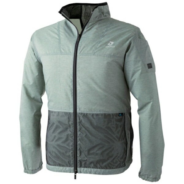 CUC｜シーユーシー WZ ポケッタブル・テクニカルジャケット 杢グリー