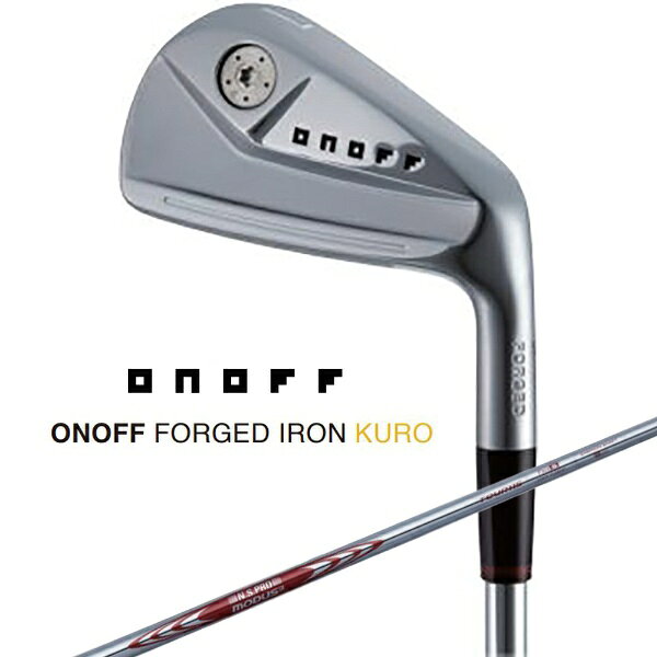 オノフ｜ONOFF アイアン 5本セット ONOFF FORGED IRON KURO 24OF IR KURO MDS115 5IS S [N.S.PRO MODUS3 TOUR115シャフト /S /メンズ /右利き用]