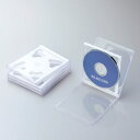 エレコム｜ELECOM Blu-ray/DVD/CD対応ケース 2枚収納×5 ホワイト CCD-JSCNW5WH CCDJSCNW5WH