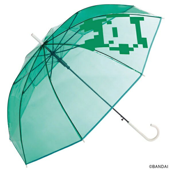 ワールドパーティー｜WPC. 長傘 ビニール傘 たまごっち×Wpc.っち スケルトン グリーン(みみっち) PT-TM..