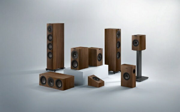 KEF｜ケーイーエフ 壁掛スピーカー ウォールナット Q4MetaWalnut [1本]