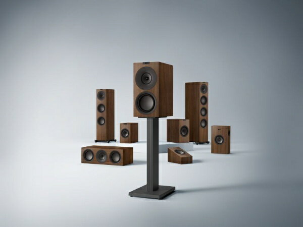 KEF｜ケーイーエフ 壁掛スピーカー ウォールナット Q4MetaWalnut [1本]