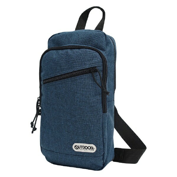 OUTDOOR - ファインプラス｜FINE PLUS ヘザーテクス ストリームライン ボディバッグ タテ型 斜め掛け 肩掛け OUTDOOR PRODUCTS H.NAVY 22419777
