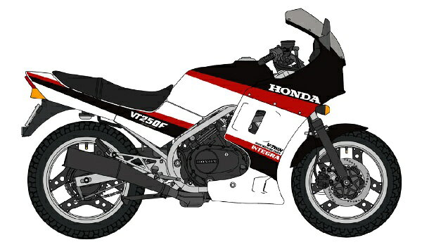 長谷川製作所｜Hasegawa 1/12 ホンダ VT250F（MC08）インテグラ（1985） “ウイングスペシャルエディション” 【代金引換配送不可】