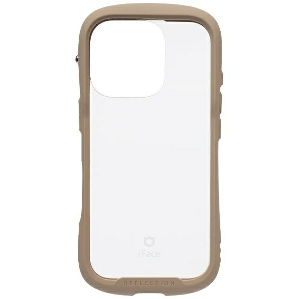 HAMEE｜ハミィ iPhone 16 Pro（6.3インチ） iFace Reflection Frost 強化ガラスクリアケース iFace ベージュ 41-979990