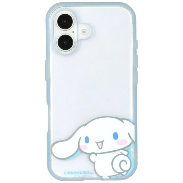グルマンディーズ｜gourmandise iPhone 16（6.1インチ）IIIIfitClearケース サンリオ シナモロール SANG-446CN
