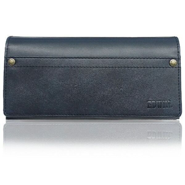 ファインプラス｜FINE PLUS 0510632 エンボスロゴ 長財布 EDWIN NAVY 22269246