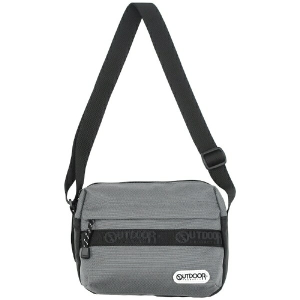 ファインプラス｜FINE PLUS クラシック ロゴテープ ミドルショルダーバッグ OUTDOOR PRODUCTS GRAY 22469011