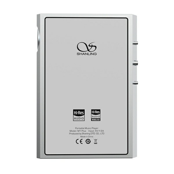 SHANLING�å������ �ϥ��쥾�ݡ����֥�ץ졼�䡼M1 Plus Silver M1P-SV [�ϥ��쥾�б�]