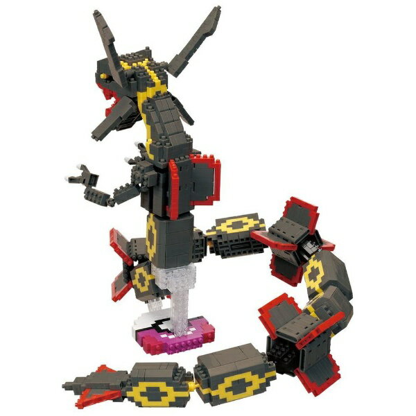 【再販】【2026年11月】 カワダ｜KAWADA ナノブロック NBPM_104 ポケットモンスター 黒いレックウザ エクストリームDX【発売日以降のお届け】 3