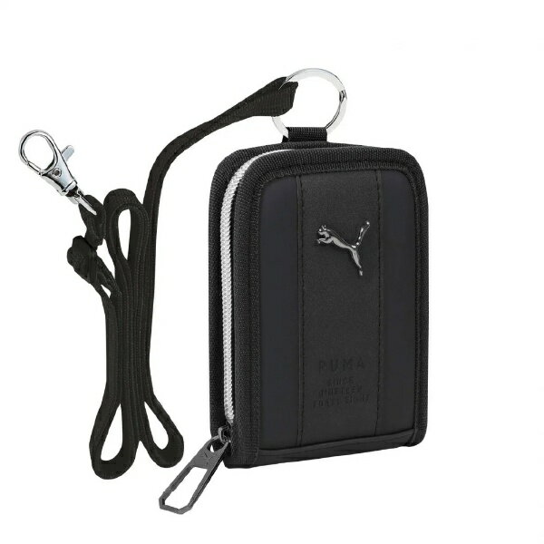 クツワ｜KUTSUWA 縦型マルチウォレット PUMA(プーマ) ブラック PM512BK