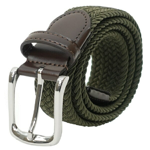 ファインプラス｜FINE PLUS 0111214 35mm バックルゴムメッシュベルト EDWIN KHAKI 22269293